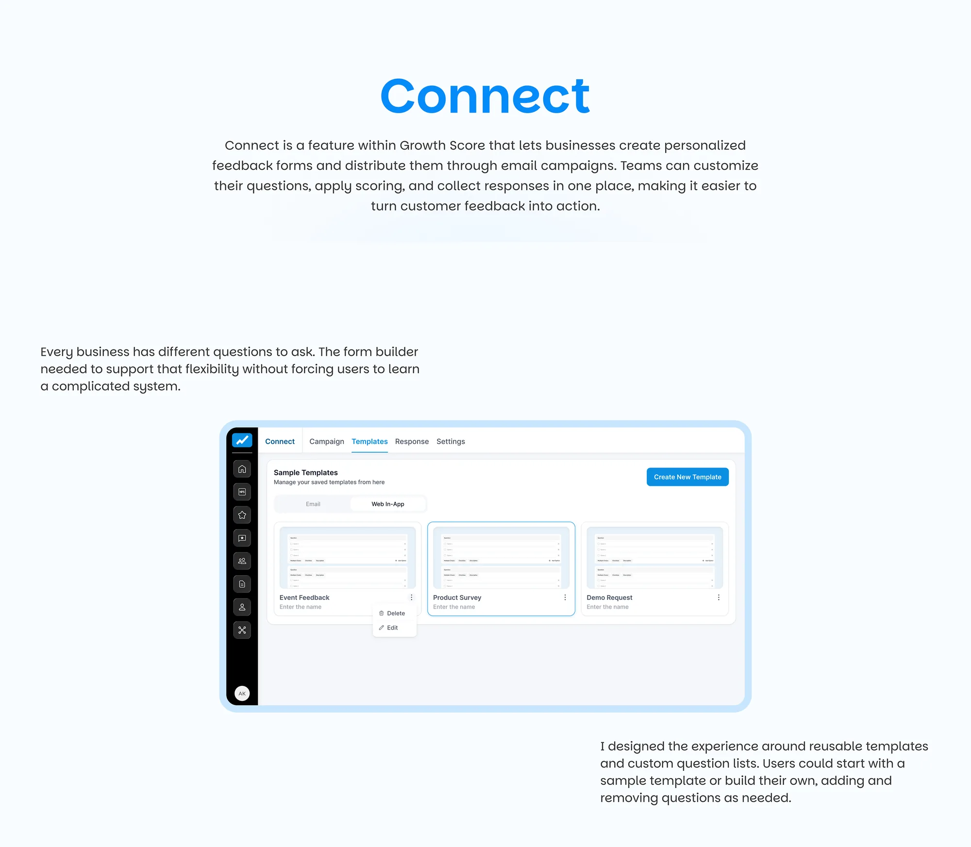 Connect — B2B customer feedback management platform — board 2