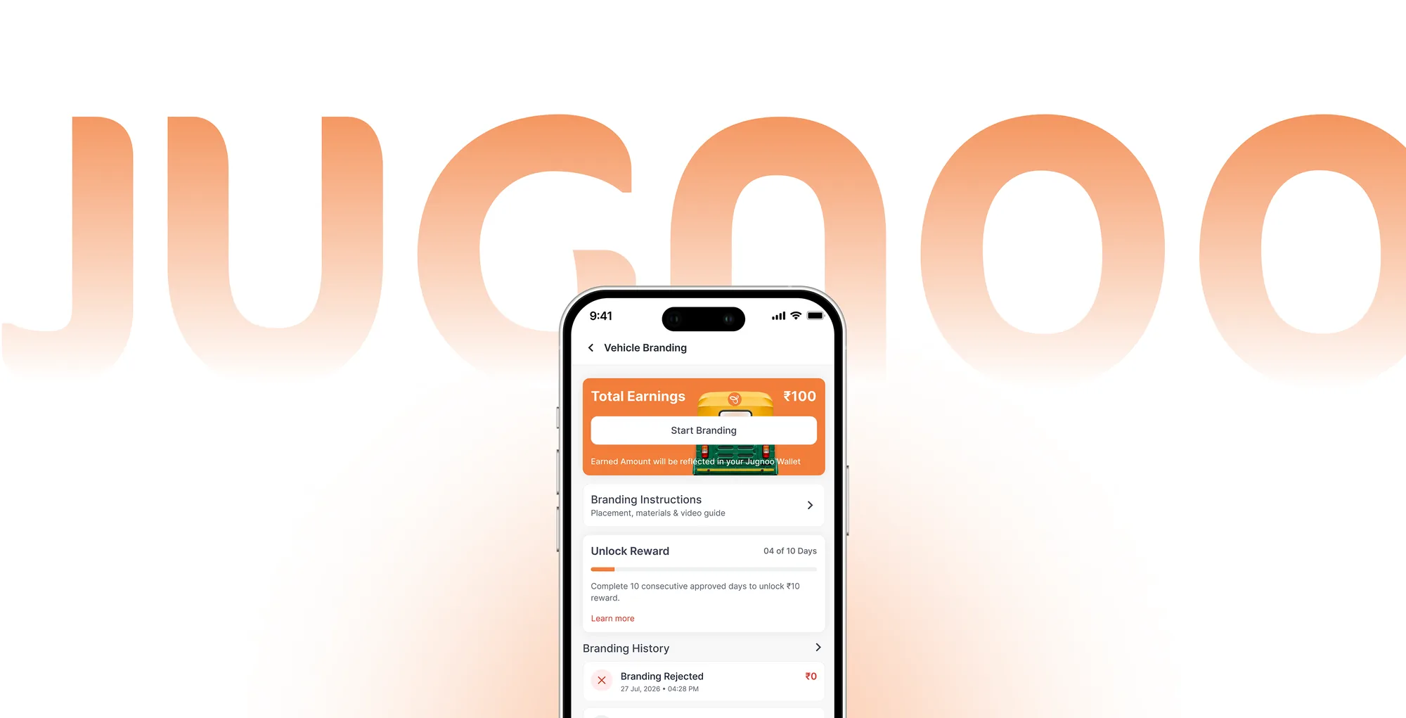 Jugnoo — Vehicle Branding — board 2